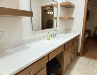 Jack-n-Jill bathroom